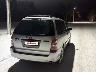 2003 Mazda MPV II (LW) Рестайлинг, серебристый, 514000 рублей, вид 1