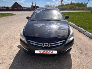 2016 Hyundai Solaris I Рестайлинг, чёрный, 650000 рублей, вид 1
