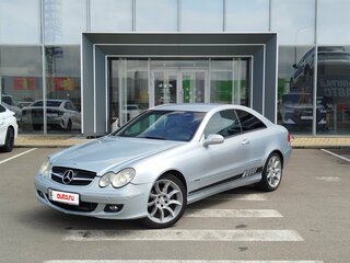 2005 Mercedes-Benz CLK-Класс 280 II (W209) Рестайлинг, серебристый, 750000 рублей, вид 1