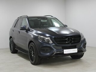 2017 Mercedes-Benz GLE 300 I (W166), синий, 3049900 рублей, вид 1