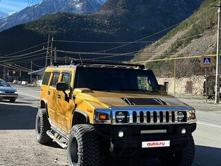 2003 Hummer H2 I, золотистый, 1500000 рублей, вид 1
