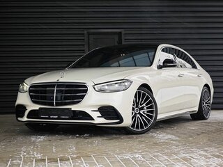 2022 Mercedes-Benz S-Класс 400 d Long 4MATIC VII (W223), белый, 14750000 рублей, вид 1