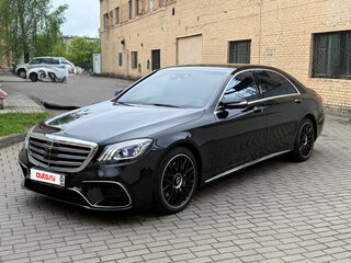 2013 Mercedes-Benz S-Класс 500 Long VI (W222, C217), чёрный, 2600000 рублей, вид 1