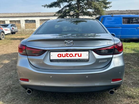 2013 Mazda 6 III (GJ), серебристый, 1700000 рублей - вид 4