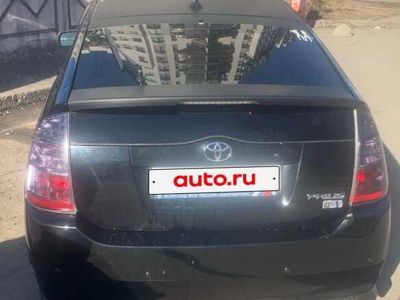 2008 Toyota Prius II Рестайлинг (XW20), чёрный, 700000 рублей - вид 2