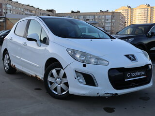 2011 Peugeot 308 I Рестайлинг, белый, 299000 рублей, вид 1