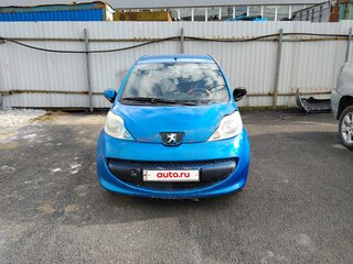 2011 Peugeot 107 I Рестайлинг, синий, 170000 рублей, вид 3