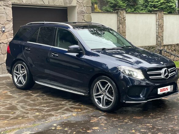 2016 Mercedes-Benz GLE 350 d I (W166), синий, 3000000 рублей - вид 3