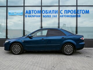2006 Mazda 6 I (GG) Рестайлинг, синий, 350000 рублей, вид 2