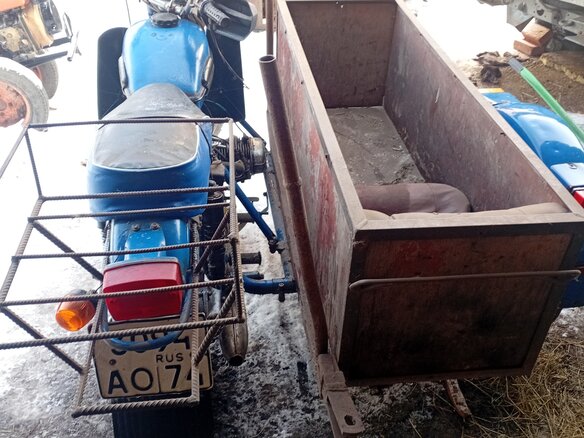 1989 Урал ИМЗ-8.103, синий, 65000 рублей - вид 1