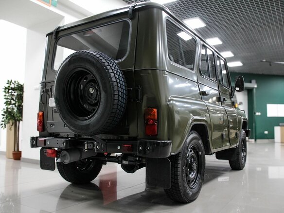 2025 УАЗ Хантер 2924 Euro-2, зелёный - вид 19