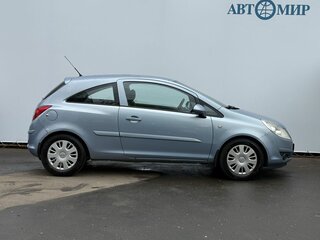 2007 Opel Corsa D, голубой, 385000 рублей, вид 4