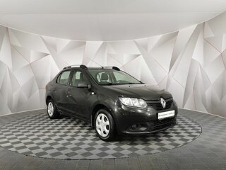 2017 Renault Logan II, чёрный, 599000 рублей, вид 3