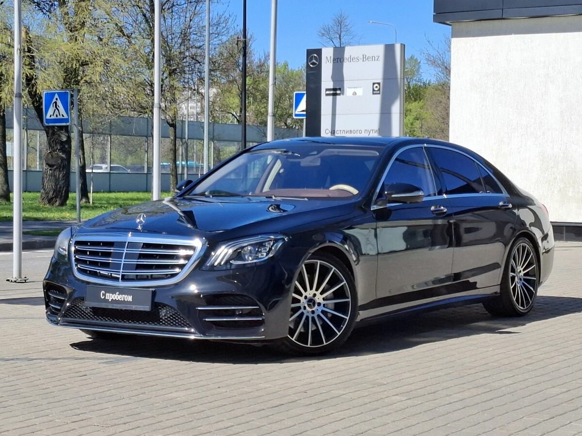 Mercedes-Benz S-Класс 560 Long VI (W222, C217) Рестайлинг