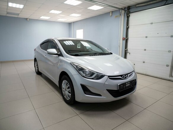 2013 Hyundai Elantra V (MD) Рестайлинг, серебристый, 1049000 рублей - вид 3