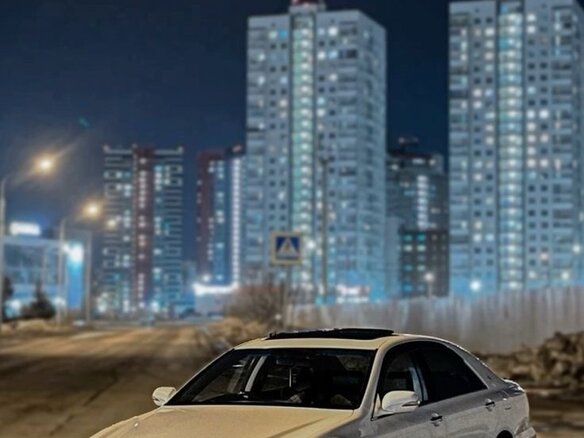 2007 Toyota Crown XII (S180), белый, 700000 рублей