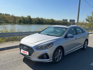 2019 Hyundai Sonata VII (LF) Рестайлинг, серый, 1500000 рублей, вид 1