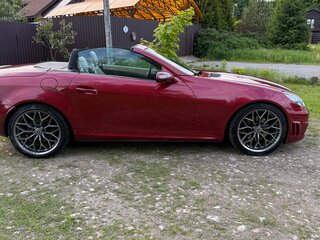 2006 Mercedes-Benz SLK-Класс 280 II (R171), пурпурный, 1790000 рублей, вид 2