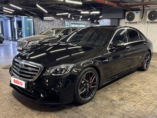 2014 Mercedes-Benz S-Класс 500 Long VI (W222, C217), чёрный, 4350000 рублей, вид 1