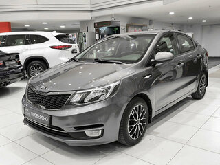 2017 Kia Rio III Рестайлинг, серый, 980000 рублей, вид 1