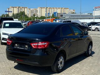 2021 Lada (ВАЗ) Vesta I, чёрный, 990000 рублей, вид 4