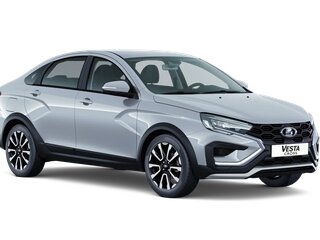2026 Lada (ВАЗ) Vesta Cross I Рестайлинг (NG), серебристый, 1923000 рублей, вид 1