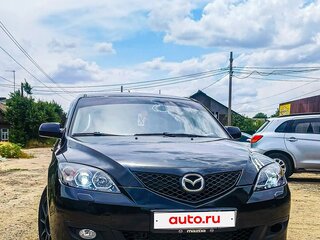 2007 Mazda 3 I (BK) Рестайлинг, чёрный, 430000 рублей, вид 2