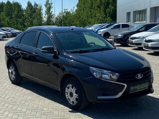2021 Lada (ВАЗ) Vesta I, чёрный, 990000 рублей, вид 3