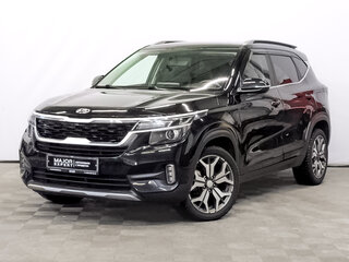 2021 Kia Seltos I, чёрный, 2190000 рублей, вид 1