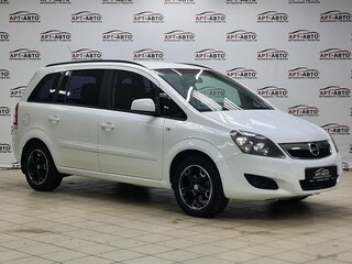 2012 Opel Zafira B Рестайлинг, белый, 679000 рублей, вид 3