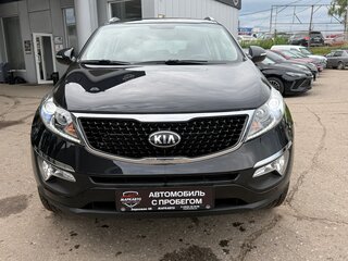 2014 Kia Sportage III Рестайлинг, чёрный, 1435000 рублей, вид 3