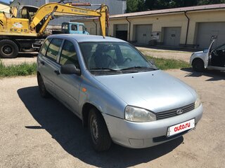 2012 Lada (ВАЗ) Kalina I, голубой, 120000 рублей, вид 2