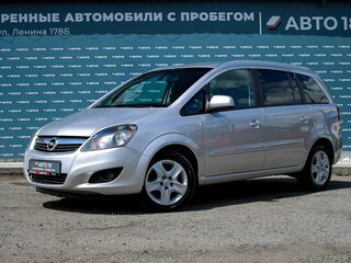 Opel Zafira B Рестайлинг