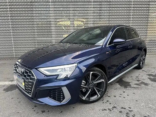 2022 Audi A3 Sportback 35 TFSI IV (8Y), синий, 1840000 рублей, вид 1