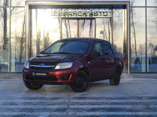 2017 Lada (ВАЗ) Granta I, красный, 495000 рублей, вид 1