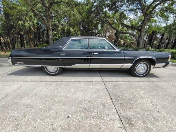 1975 Chrysler New Yorker IX, чёрный, 5790000 рублей - вид 10