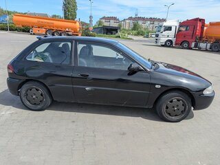 1995 Mitsubishi Colt IV (CA0), чёрный, 159000 рублей, вид 4