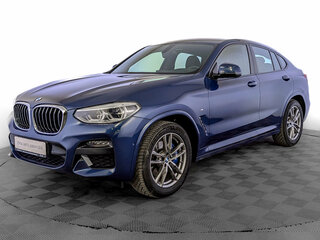 2021 BMW X4 30i II (G02), синий, 5750000 рублей, вид 1