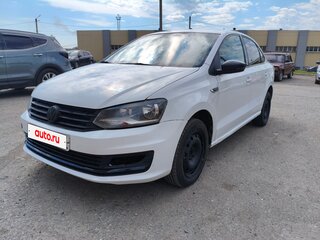 2017 Volkswagen Polo V Рестайлинг, белый, 689000 рублей, вид 1