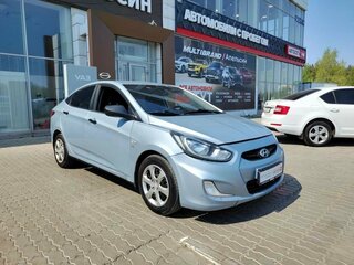 2012 Hyundai Solaris I, серый, 390250 рублей, вид 5