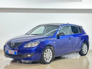 2006 Mazda 3 I (BK) Рестайлинг, синий, 299000 рублей, вид 3