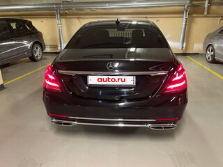 2019 Mercedes-Benz Maybach S-Класс 450 I (X222) Рестайлинг, чёрный, 6700000 рублей, вид 4