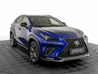2019 Lexus NX 300 I Рестайлинг, синий, 3825000 рублей, вид 3