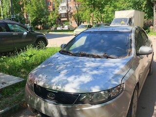2010 Kia Cerato 6-speed II, серебристый, 510000 рублей, вид 1