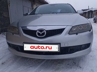 2005 Mazda 6 I (GG) Рестайлинг, серебристый, 485000 рублей, вид 1