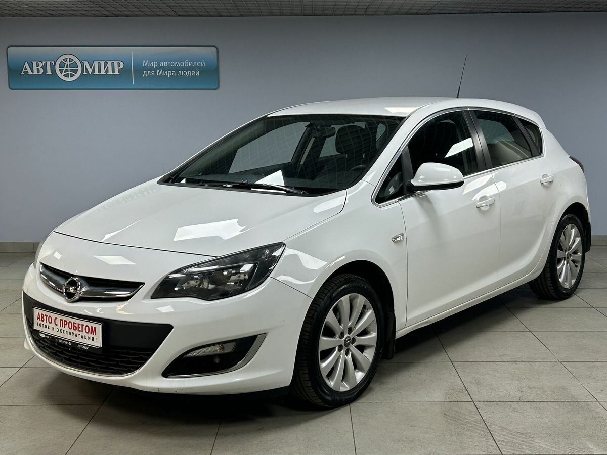 Opel Astra J Рестайлинг