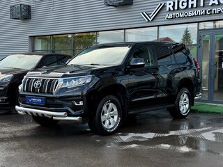 2018 Toyota Land Cruiser Prado 150 Series Рестайлинг 2, чёрный, 4990000 рублей, вид 1