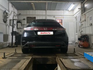 2008 Honda Civic AMT VIII Рестайлинг, чёрный, 420000 рублей, вид 1