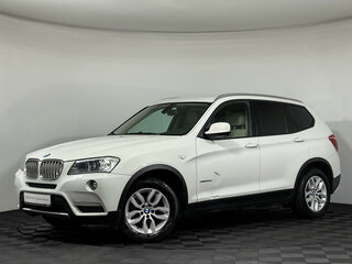 2011 BMW X3 30d xDrive II (F25), белый, 1810000 рублей, вид 1