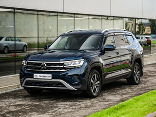 2021 Volkswagen Teramont I Рестайлинг, синий, 4299000 рублей, вид 3